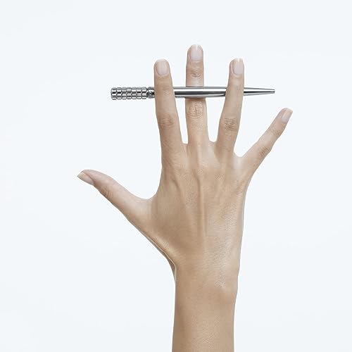 Miniatura 4 de SWAROVSKI Bolígrafo con carcasa cromada con cristales Aqua Flatback, inspirado en la colección Lucent Jewellery