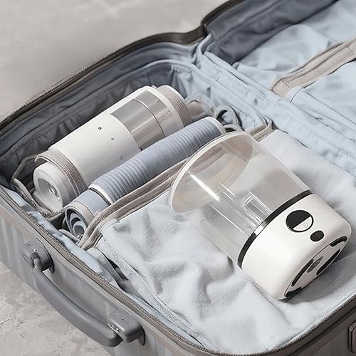 Miniatura 2 de Portable Washer, with Cordless Rechargeable Design, 13.7x13.7x21cm, Small Laundry Machine, Compact Portable Washer, Fast and Efficient, for Home,