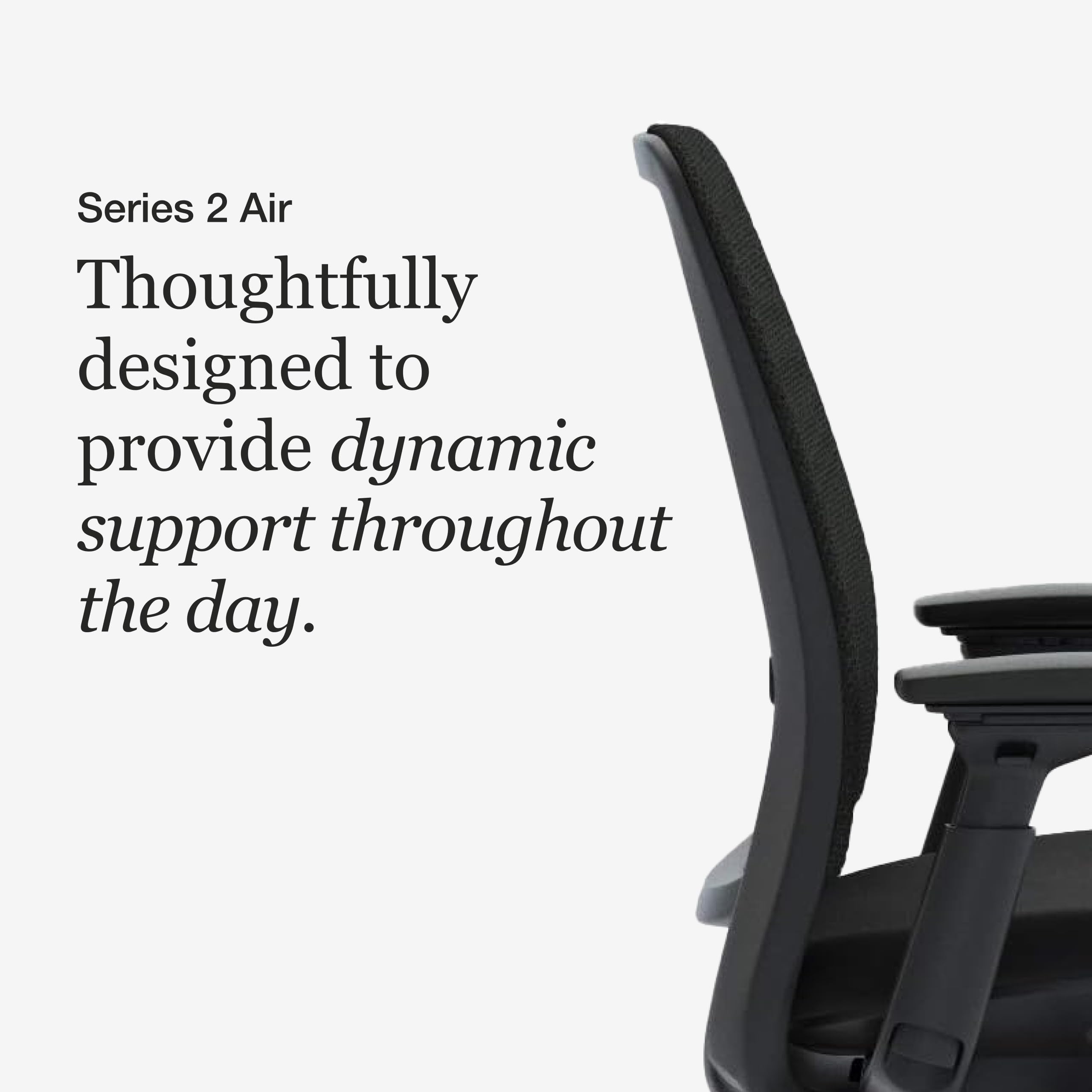 [Kis] 2×2.6 Steelcase Series 2 Office Chair - Ergonomic Work Chair with Wheels