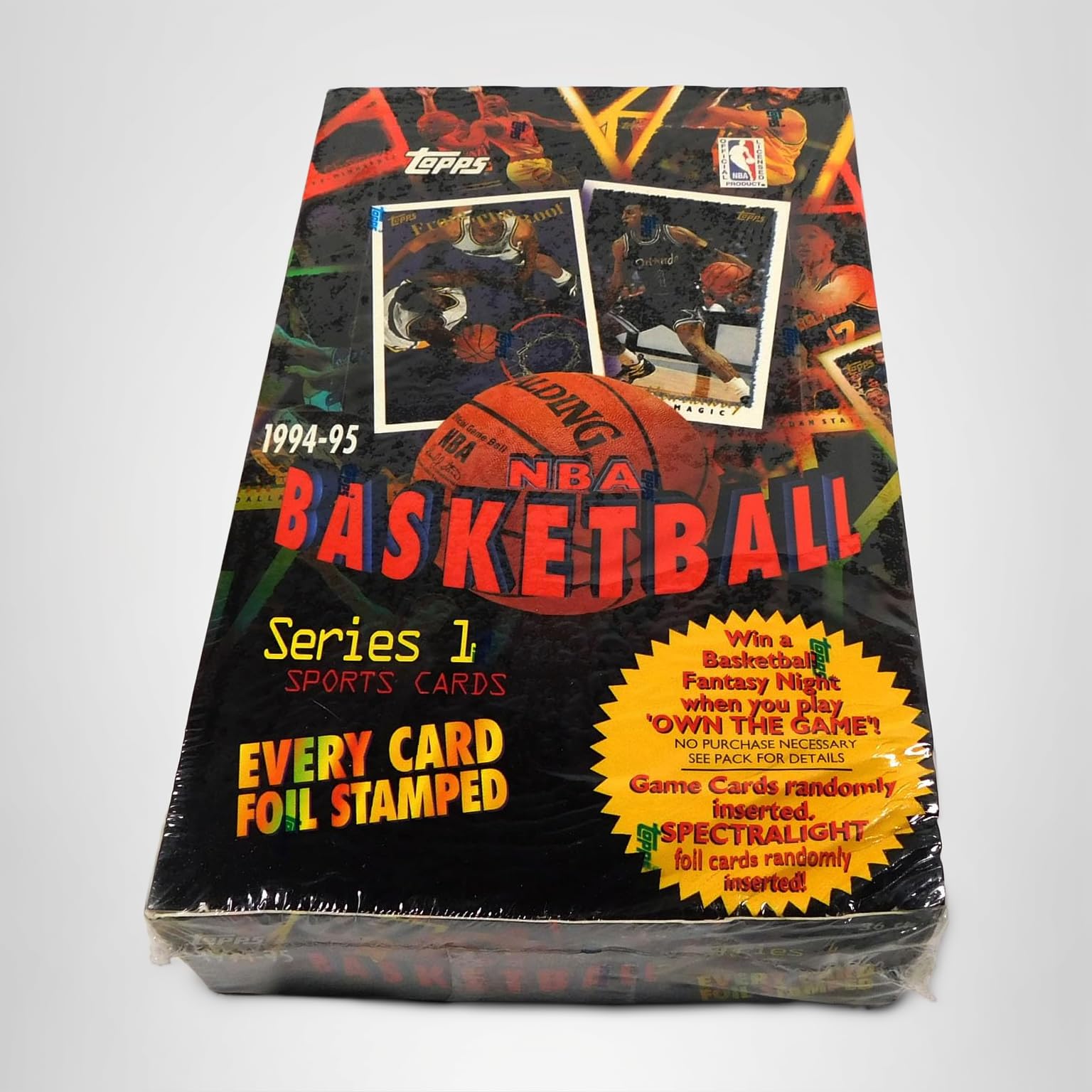 Amazon.com: 94/95 1994/1995 Topps Series 1 Basketball Cards Box