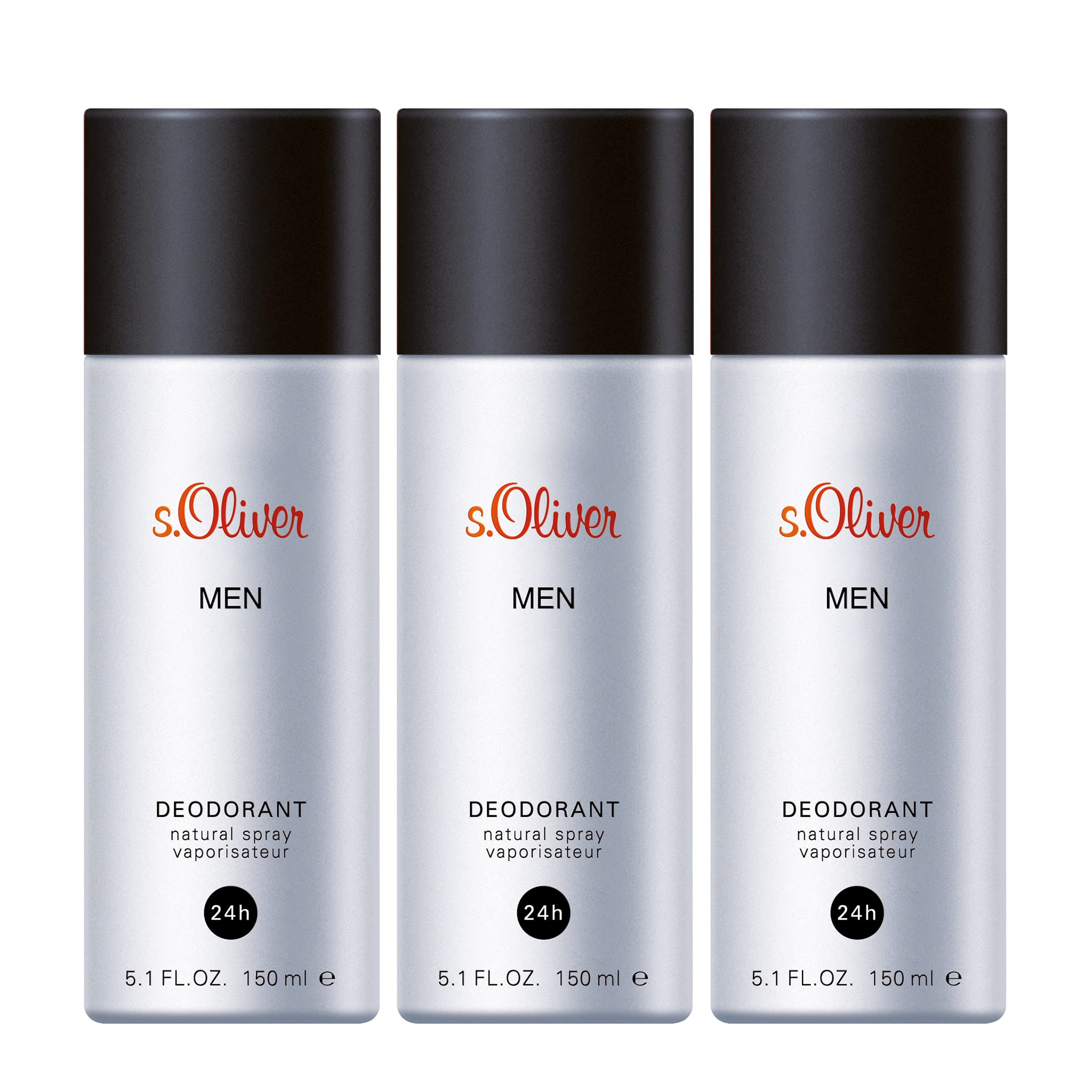 s.OliverMen Deodorant Spray 150ml (Pack of 3)