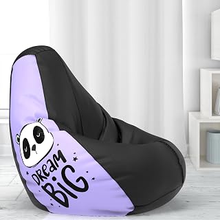 Pi Bean Bags-Bean Bag with Beans Filled XXXXL-for Adults-Printed- Max User Height : 5.5 Ft.-Weight : 80 Kgs-Filled Bean Ba... Price In India