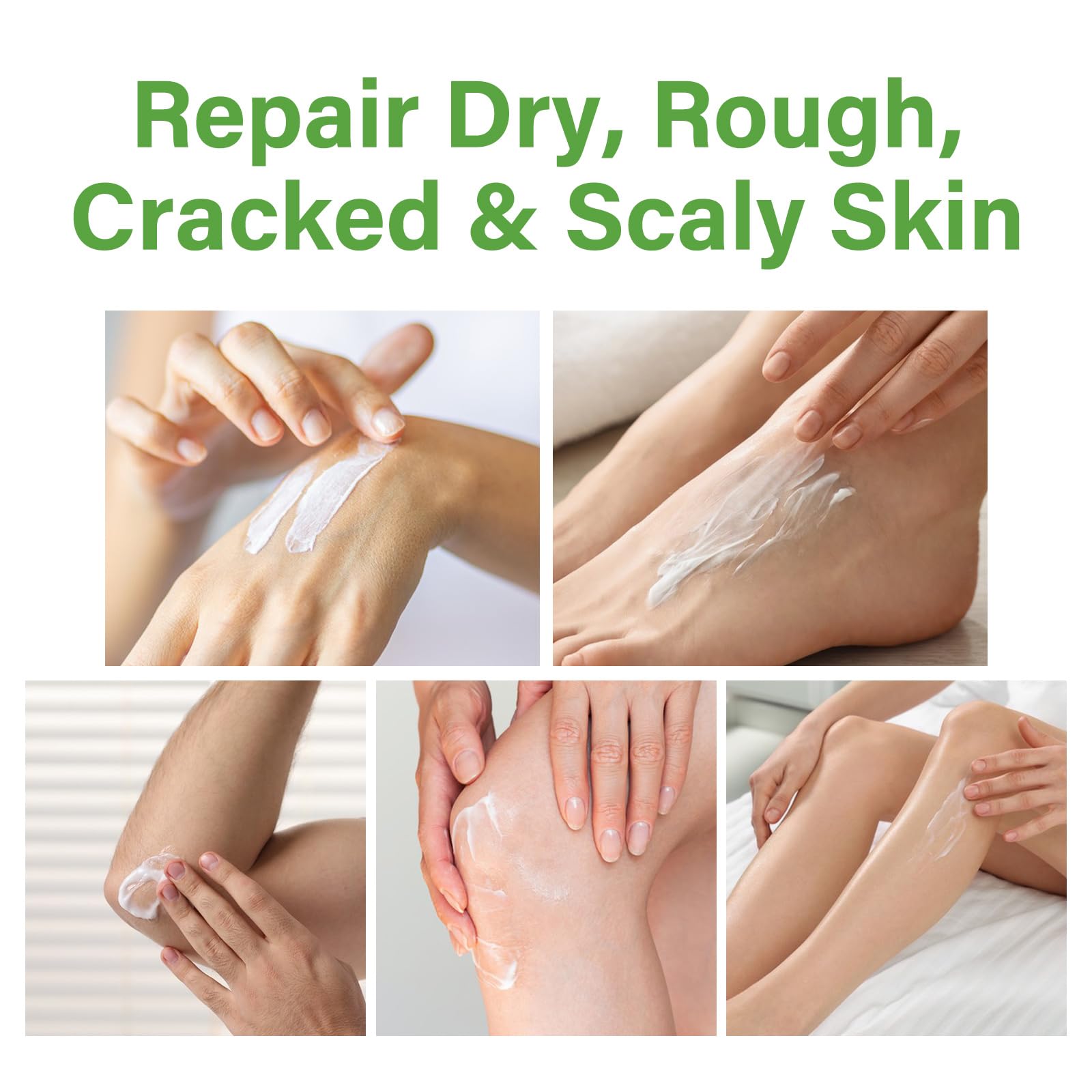 AOPEIBOTO Urea Cream for Feet Foot Cream for Very Dry Feet Cracked Heels, Hard and Dry Skin, Foot Moisturiser, 5.29oz/150g - Image 4