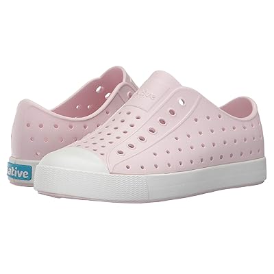 Native Shoes Kids Jefferson (Little Kid/Big Kid) Kids Shoes Milk Pink/Shell White