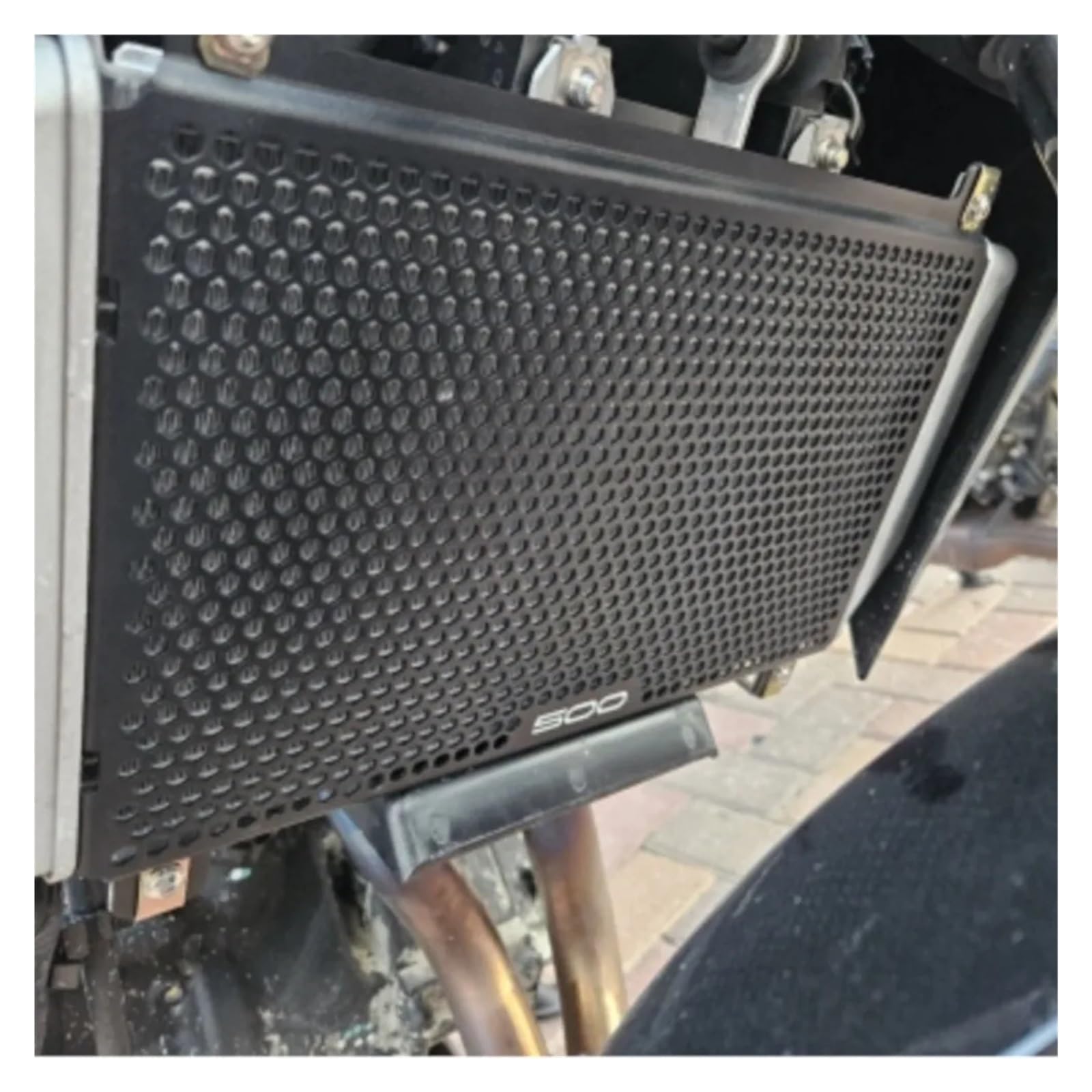 Per Eliminator 500 2024 2025 | Accessori Per Moto: Protezione Per La Griglia Del Radiatore E Il Serbatoio Dell'acqua