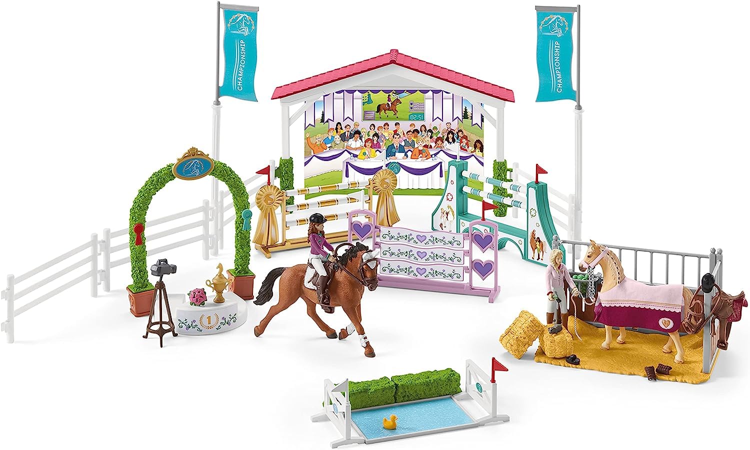 Schleich Horse Club | Competición amistosa 42440 | 86 Piezas