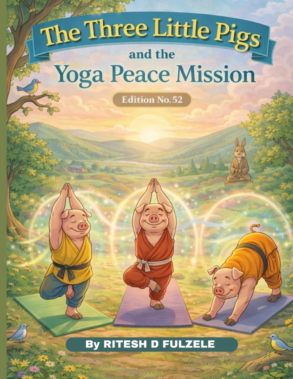 THE THREE LITTLE PIGS AND THE YOGA PEACE MISSION: THE THREE LITTLE PIGS SERIES EDITION NO. 53