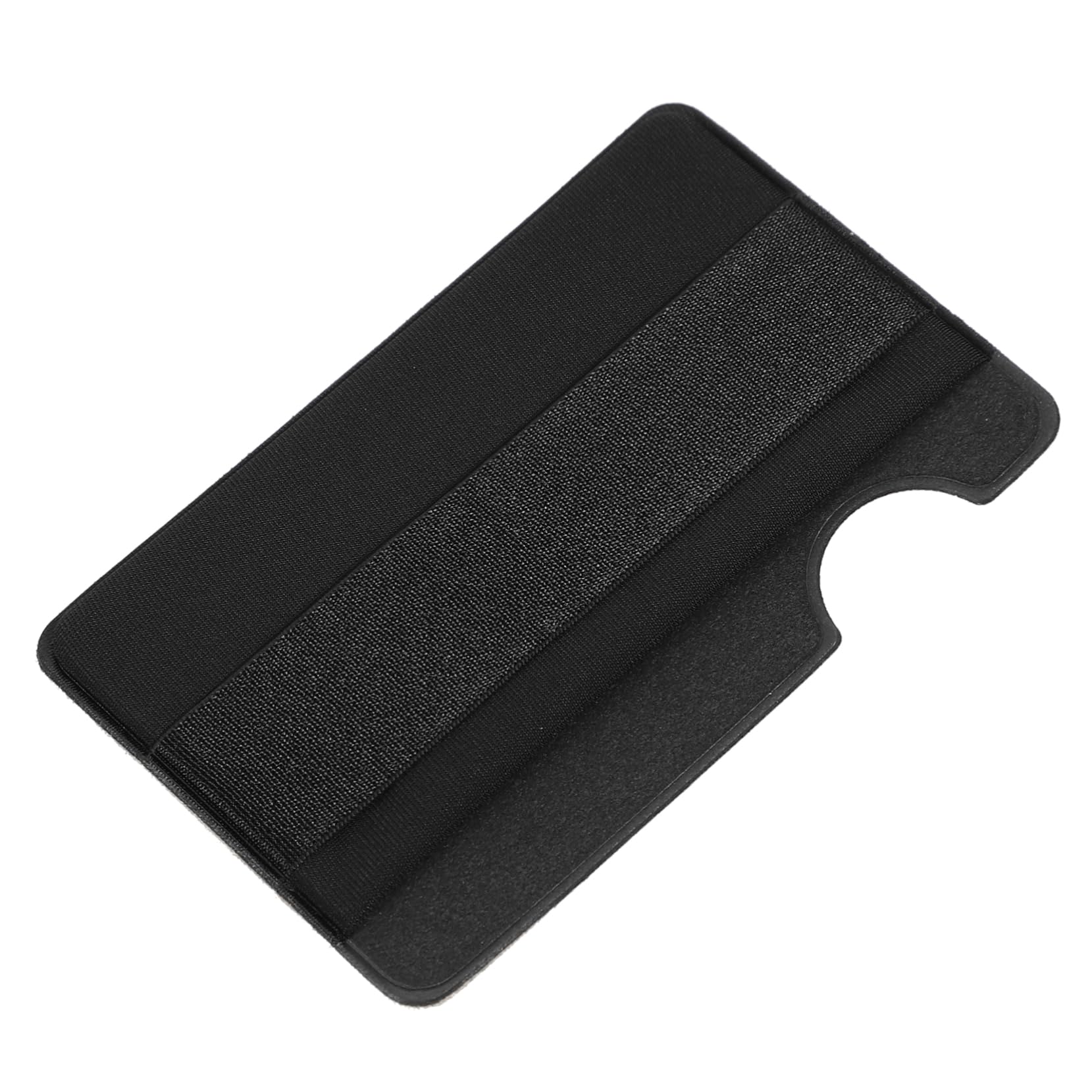 Mikinona 1pc Mobile Phone Card Holder Black Organiser Adhesive Phone Holder Card Holder Phone Adhesive Pocket