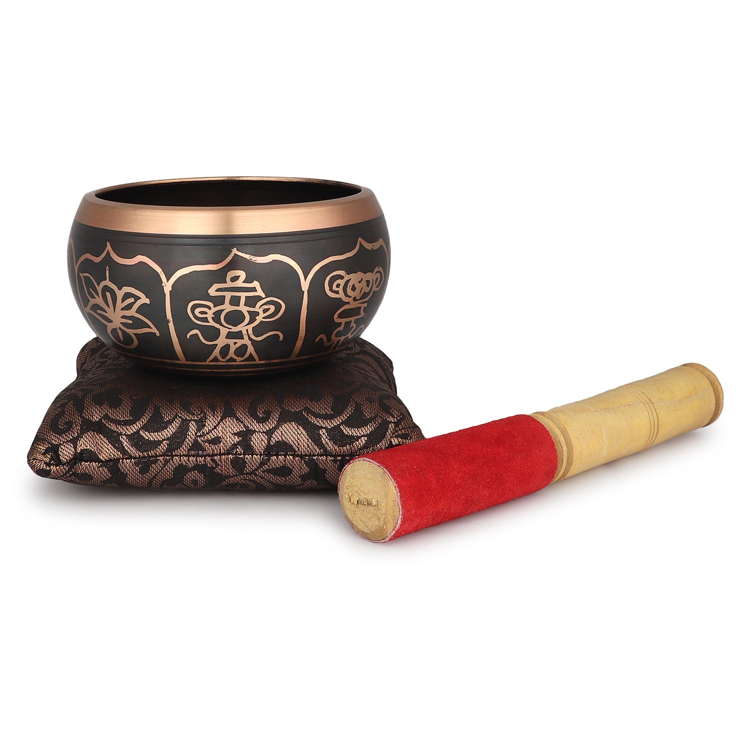 Zap Impex Tingsha Tibetaanse stijl Meditatie Bell 2.1 8 Lucky Symbolen reliëf