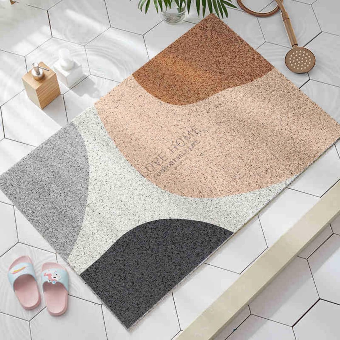 di Alta Gamma Tappetino Moderno – luffa e rapido(Orange,45x75cm)