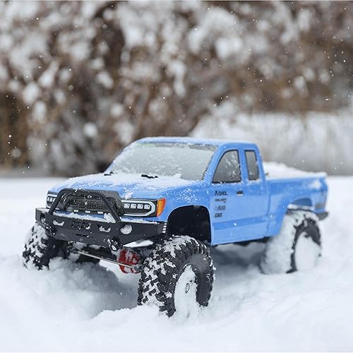 Miniatura 4 de Axial RC Truck 110 SCX10 III Base Camp 4WD Rock Crawler cepillado RTR baterías y cargador no incluidos azul AXI03027T1