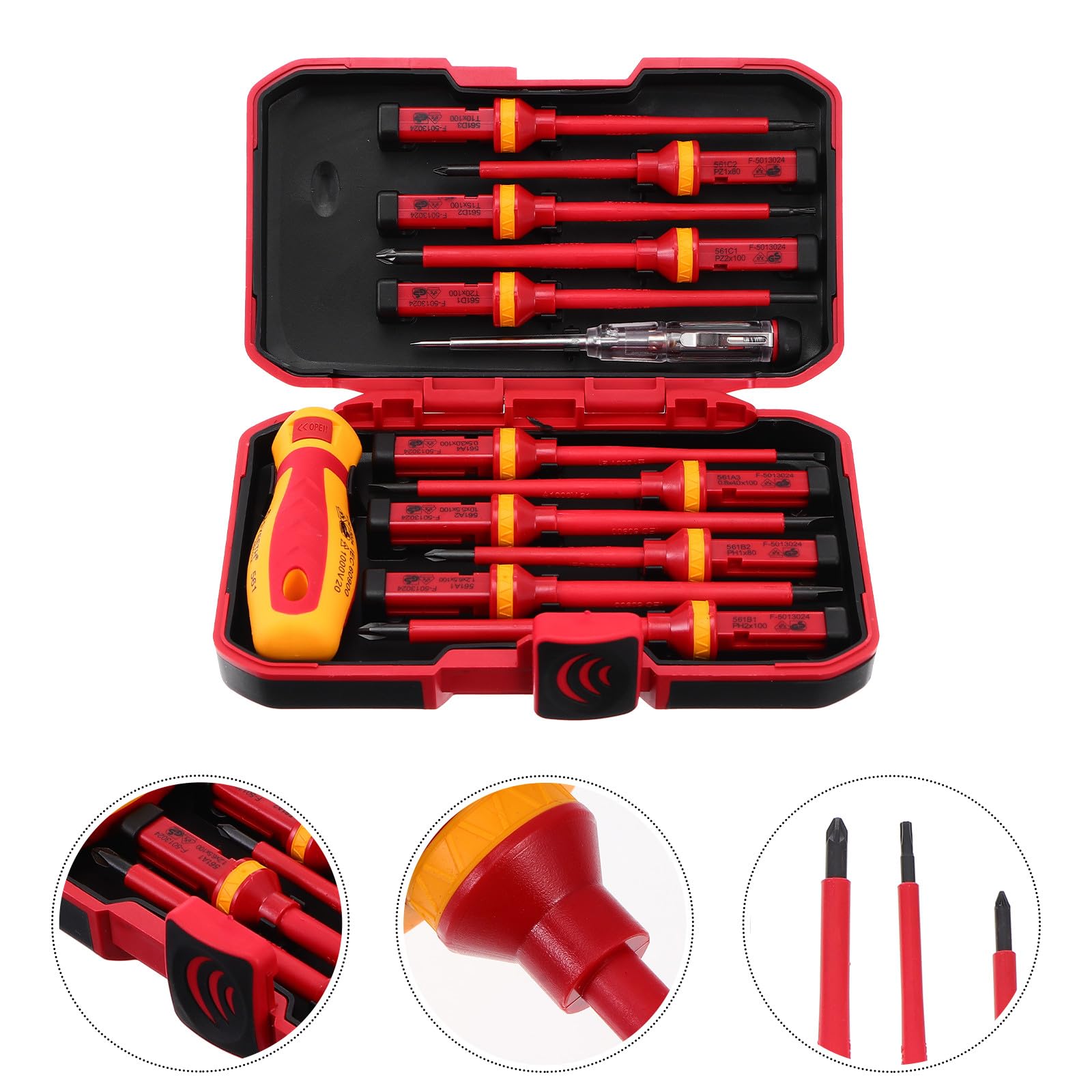 GLEAVI Kit Profesional de Destornilladores para Apertura de Pantallas, Herramienta Duradera para Reparación de Dispositivos Móviles y Tabletas