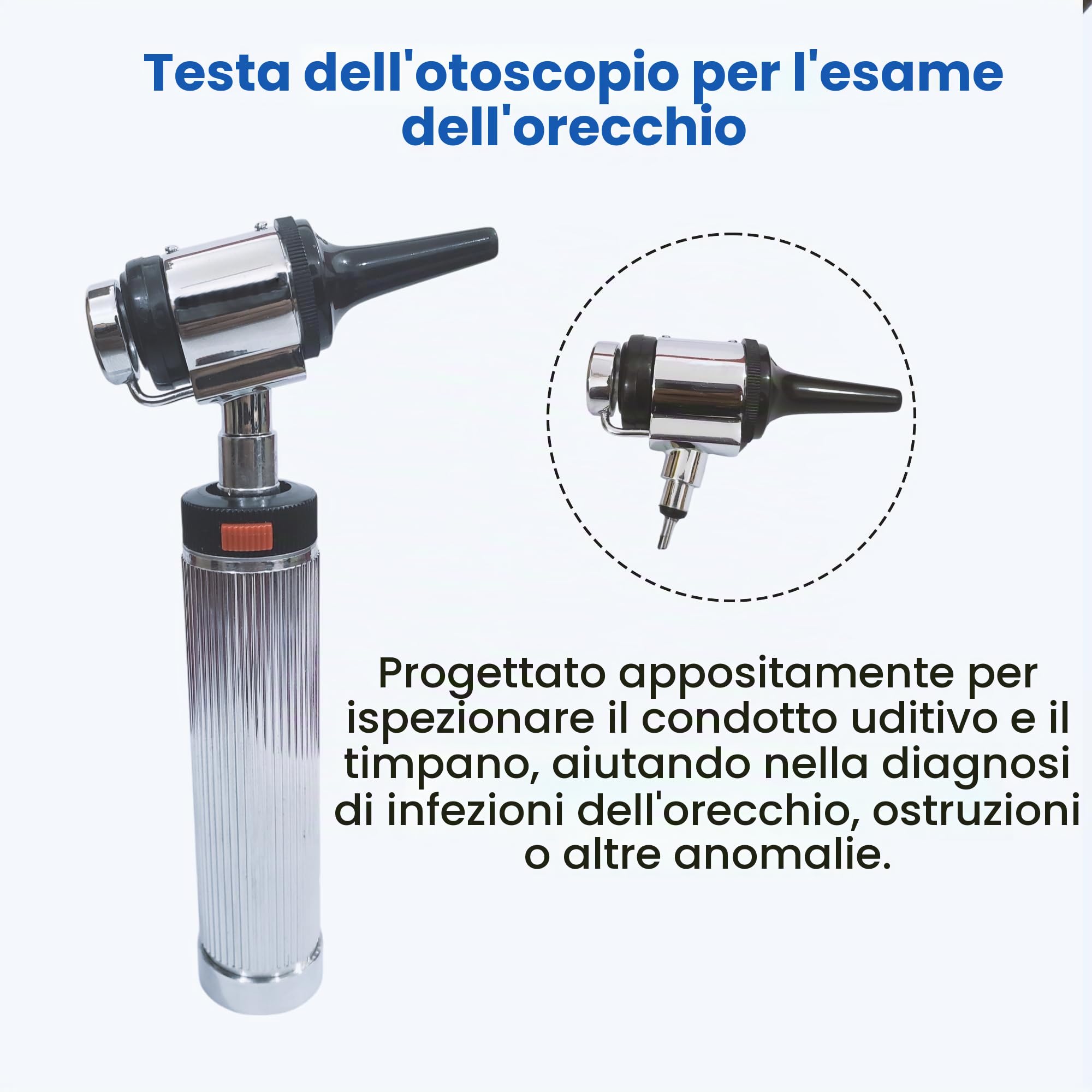 Kit diagnostico dell'oftalmoscopio dell'otoscopio dell'otoscopio stabilito veterinario di NJ