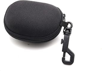 Sports Protective Hard or semi hard Shell Case for Eyeglasses and Sunglasses w/Cleaning Cloth