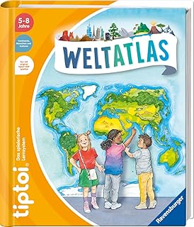 tiptoi® Weltatlas, Buch für Kinder ab 5 Jahre by Susanne Gernhäuser and Melanie Brockamp