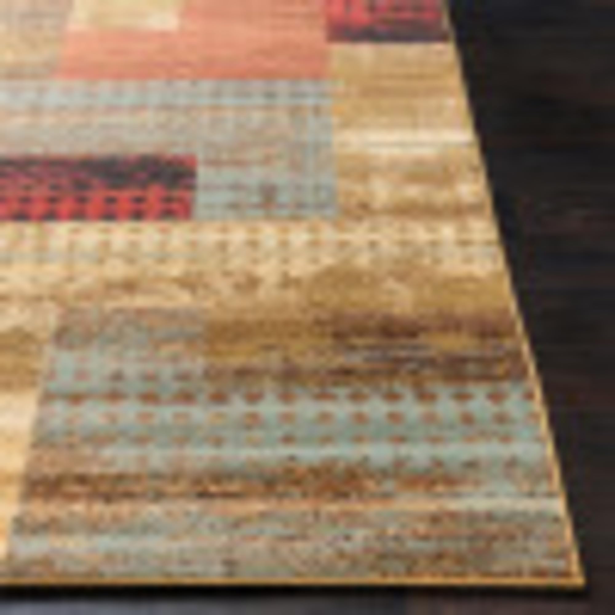 Livabliss SHAMA Moderno Rectangle Tappeto | Verde chiaro, Marrone scuro, Oliva | 160x230cm | Soggiorno e Camera da Letto | Tessuto a Macchina Polipropilene