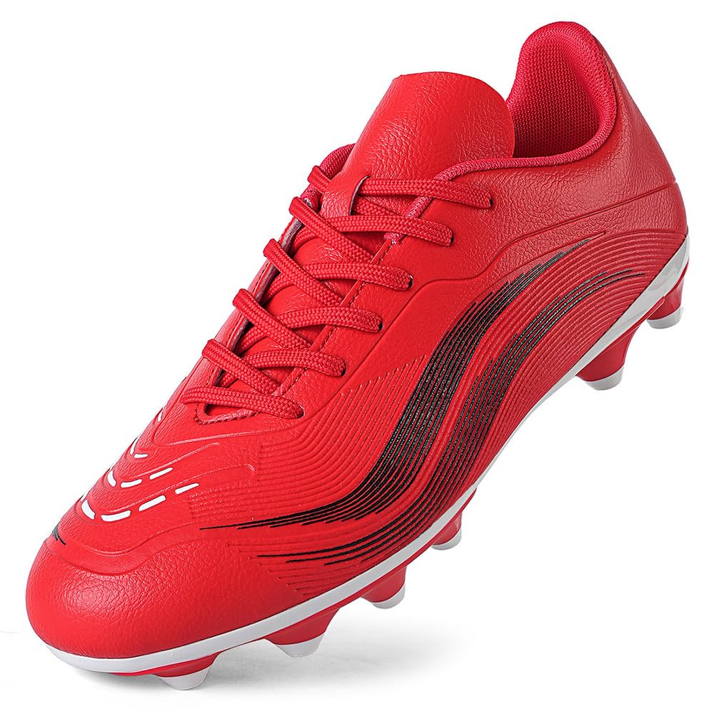 Chaussures de Football Homme Spike Crampons Profession Chaussures de Foot Adultes Athlétisme Entrainement Chaussures de Sport