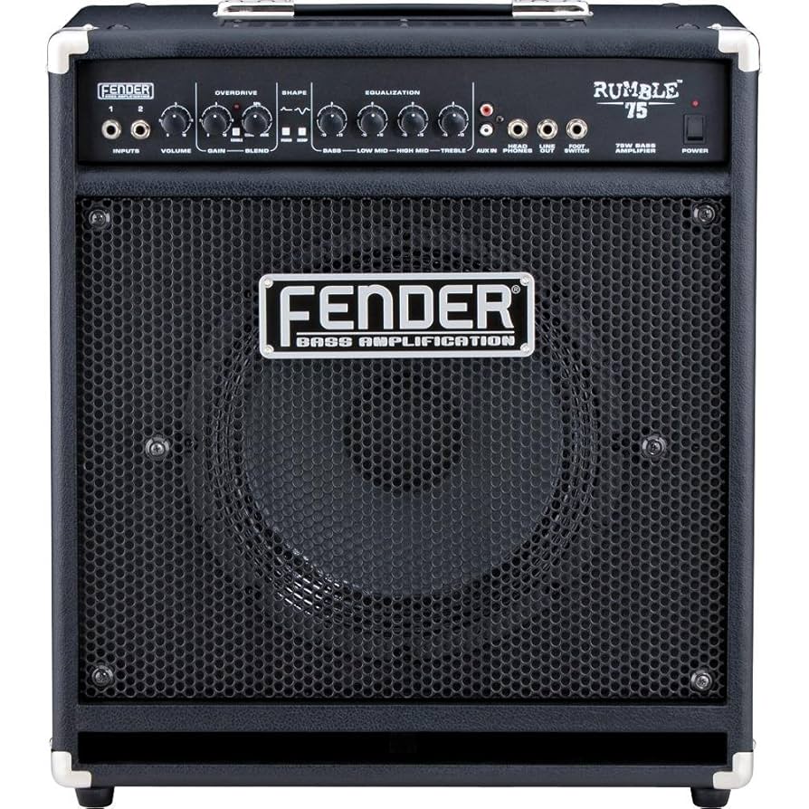 Amazon.com: Fender® Rumble™ 75 Bass Amplifier : Instrumentos