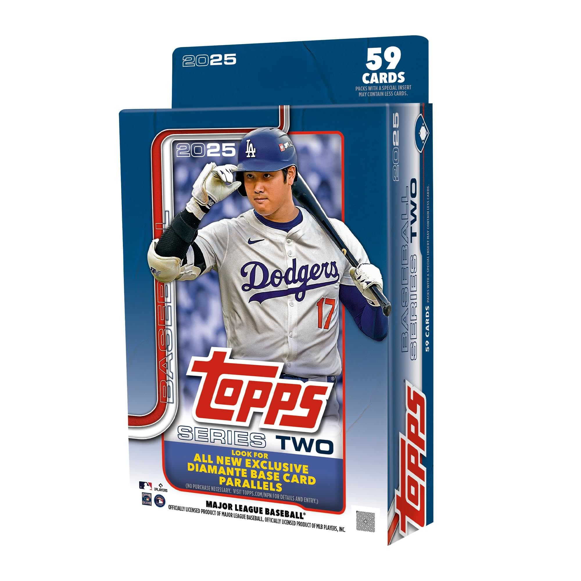 2025 Topps Series 2 野球 トレーディングカード ハンガーボックス (ディアマンテ限定ベースカードパラレルを探してください)。