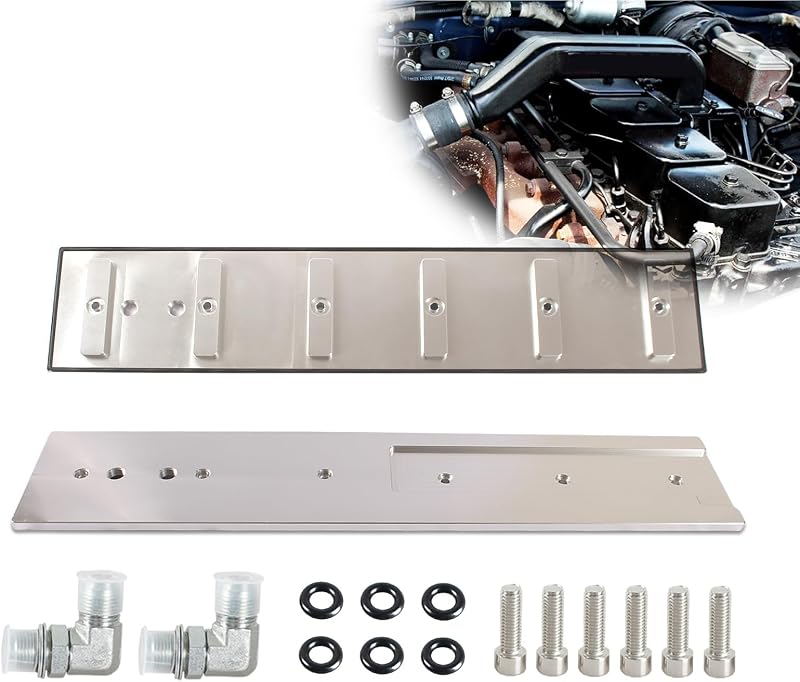 Tampa de Tuchos em Alumínio Billet POSENG para Cummins Diesel 5.9L 6BT 12V e 24V – 1 unidade