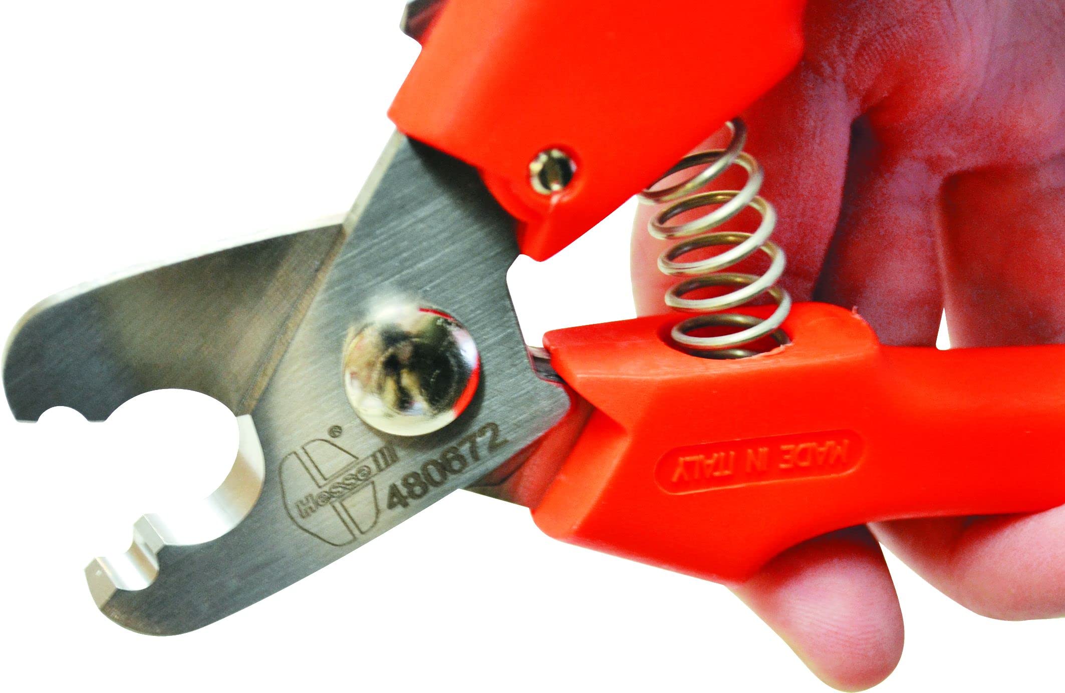 Hesse 480672 Cable Shears 4837 (INOX, with Spring Lockable, up to 