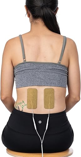 Miniatura 8 de Discount TENS Almohadillas de electrodo con cable de alta calidad compatibles con TENS 7000 – Paquete de 8 electrodos de repuesto grandes de 2 x 4