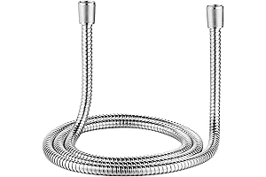 59-Inch Flexible Kink-Free Stainless Steel Shower Hose