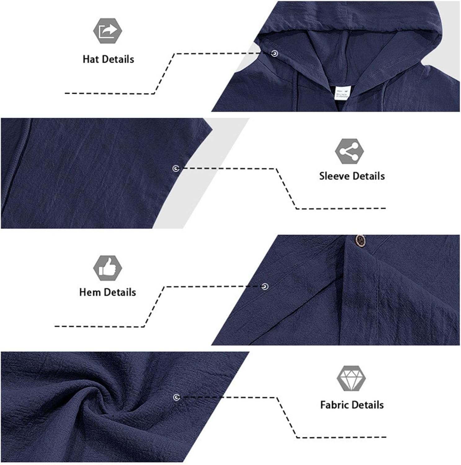 Mens Cotton Sets 2 Piece Outfits Sleeveless Solid Button Down Hoodies Straight Pants Summer Casual Vacation Suits