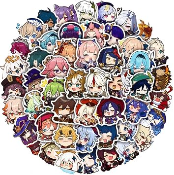 Stickers for Notebook Computer Phone Decoration 50 Pieces