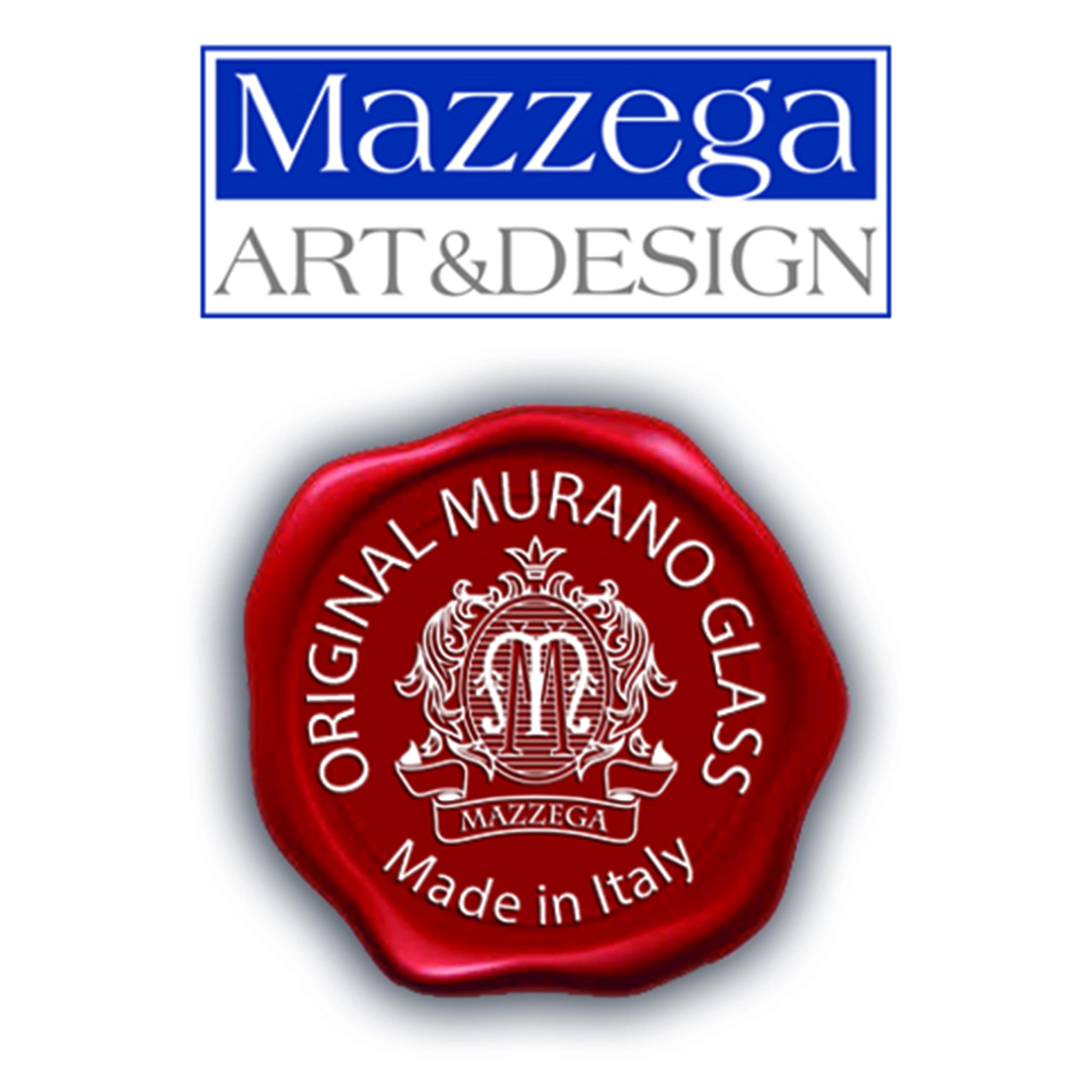 MAZZEGA ART & DESIGN - Caraffa SPECIAL EDITION in Vetro Soffiata e Lavorata a Mano, realizzati nell’isola di Murano - I Colori di Murano - Modello LONGHI Made in Italy (1)