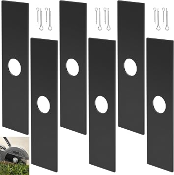 6 Pack 7-1/2" Edger Blades 1 Center Hole, for Ryobi 613223, Craftsman 85719 79240, Echo 720-237-001, Stihl 4133-713-4101, Maruyama 216062. Green Machine 237001, Universal Compatible Most Edger
