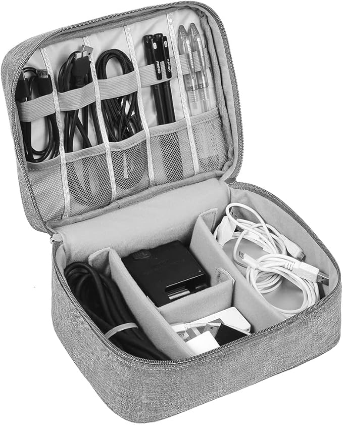 HCFGS Travel Cable Organiser Bag, Electronics Accessories Organizer Bag