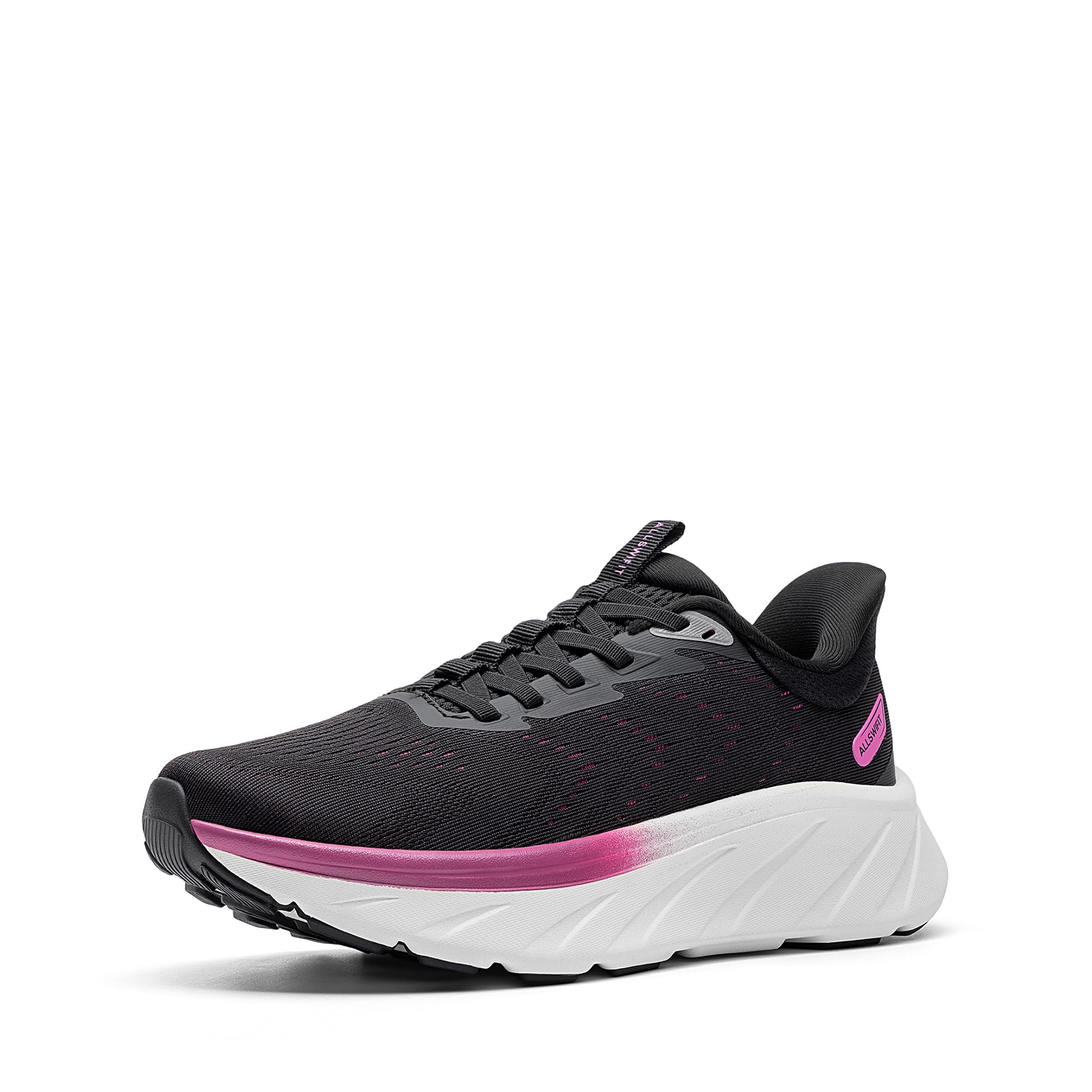 ALLSWIFIT Damen Sportschuhe Walking Sneaker | Slip-On, Hands-Free, Fußgewölbeunterstützung, Dämpfung, Atmungsaktiv, Rutschfest, Joggen, Fitness, Training, Walking, Laufen,