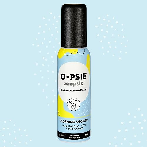 Miniatura 5 de Oopsie Poopsie Spray Pre Poop  Paquete de 4 aerosoles naturales para inodoros para baños, atrapa olores y elimina la vergüenza, 2 onzas de tamaño de