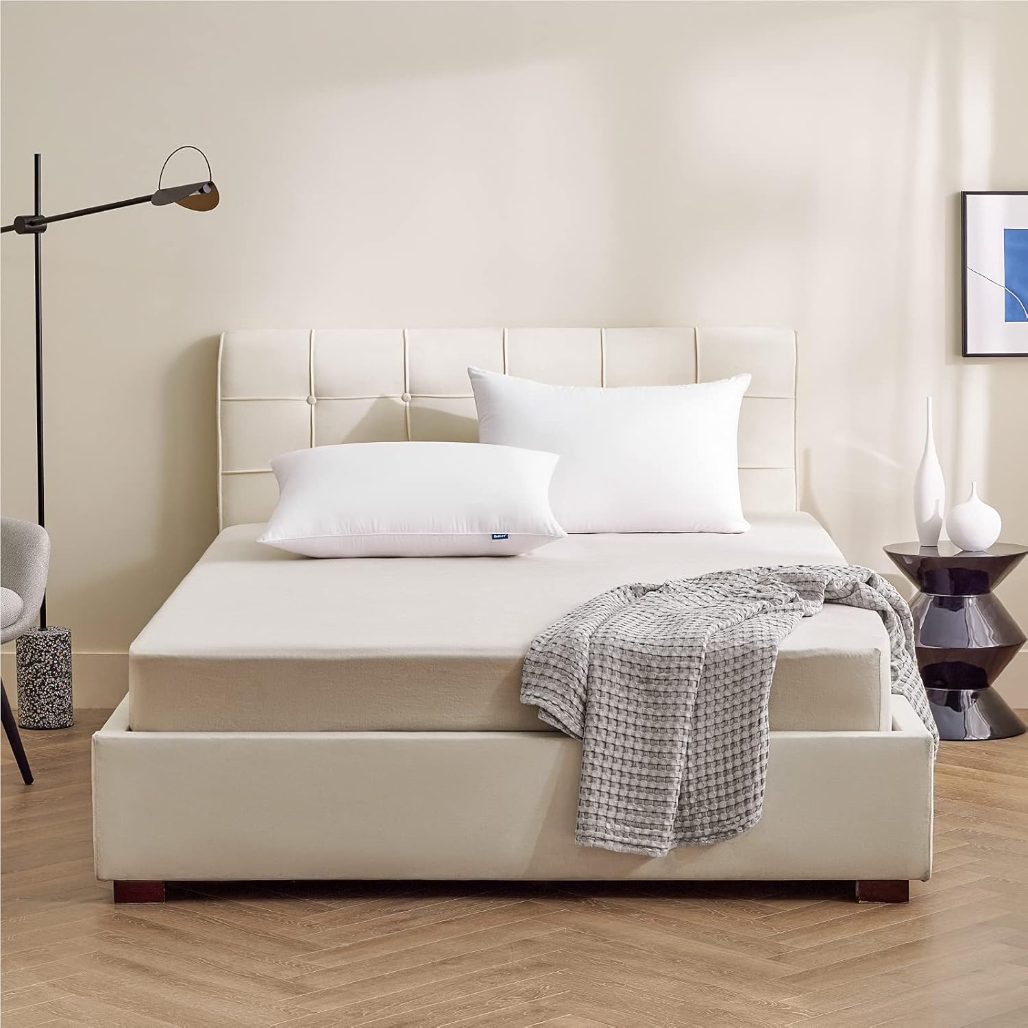 Bedsure Pillows Queen Size Set of 2 - Hotel Pillows for Sleeping Queen Size- Soft Bed Queen Pillows 2 Pack for Side and Back Sleepers (20x30 inches) : Home & Kitchen