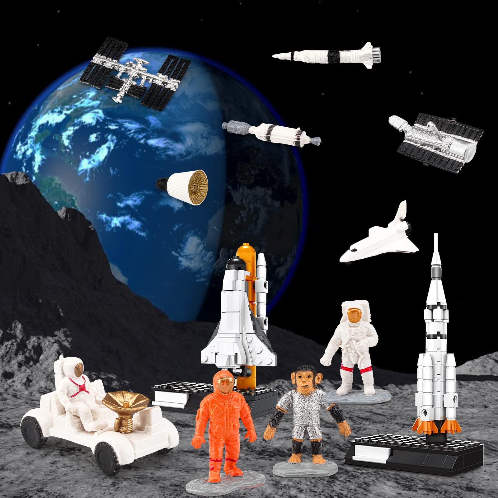 Amazon.co.jp: ロケット組み立てキット 子供用 宇宙のおもちゃ 惑星