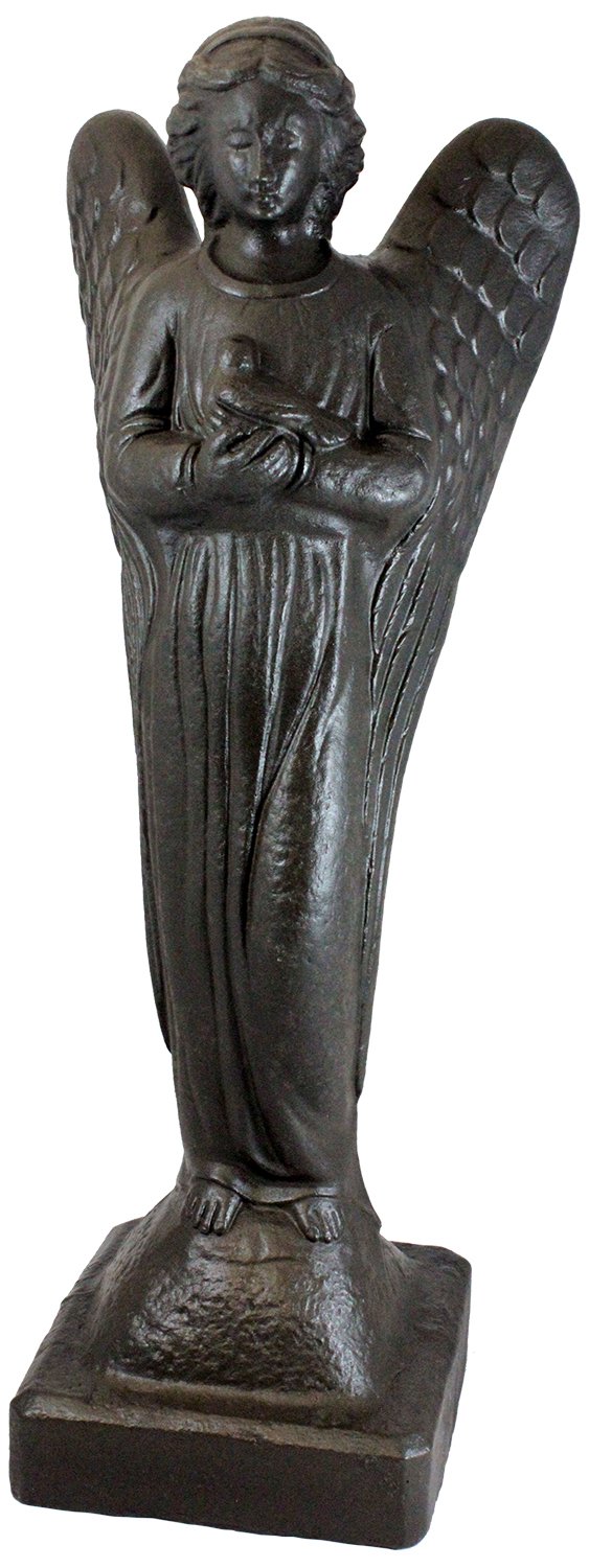 Emsco Group 92260 Morning Angel Garden Statue, Bronze