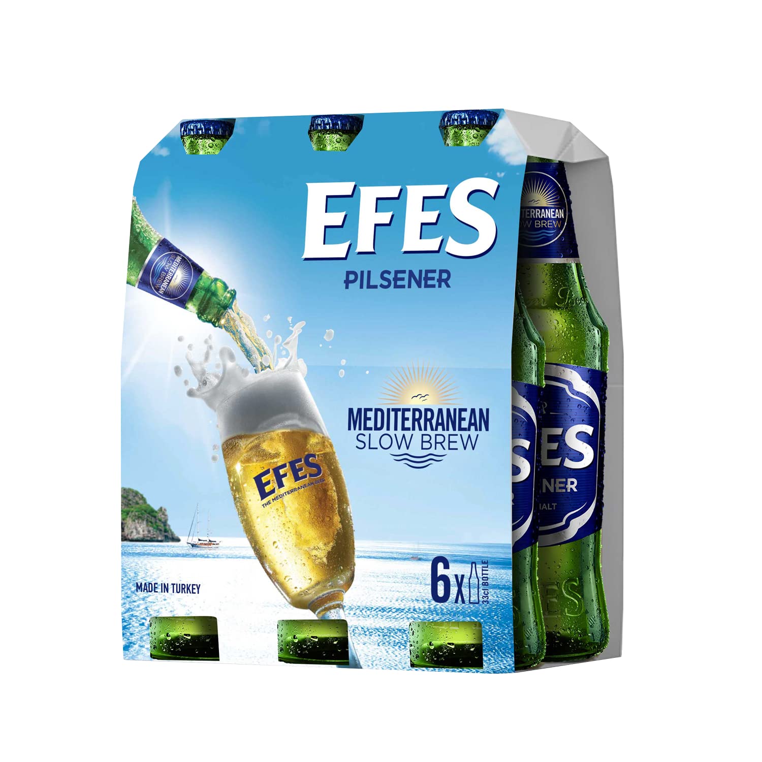 発泡酒60本セット EFES PILSENER】トルコNo.1ビール6本