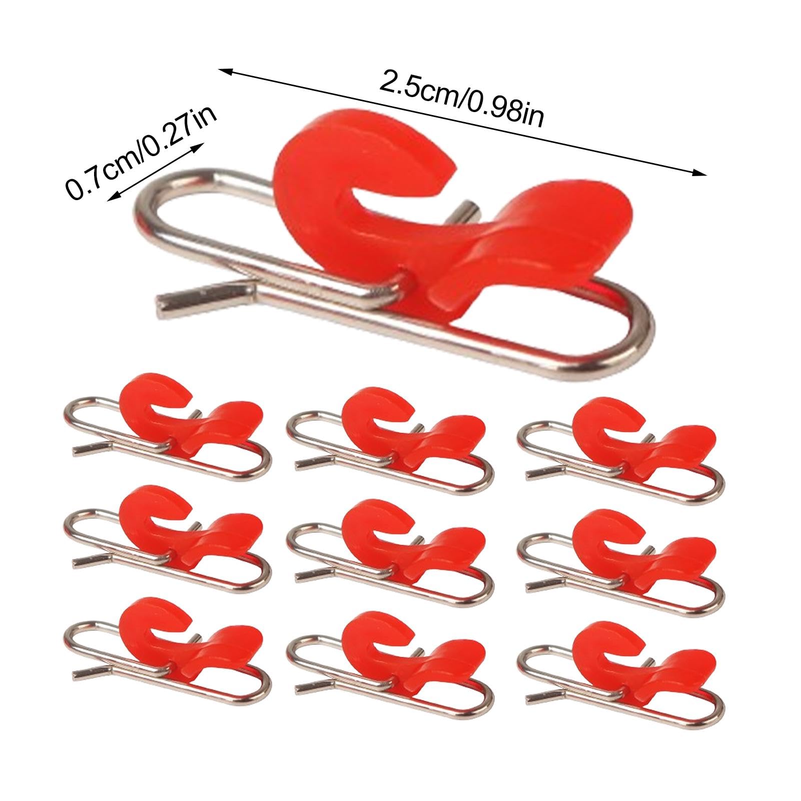 Amazon | インパクトベイトクリップ、釣り用フックリリースクリップ