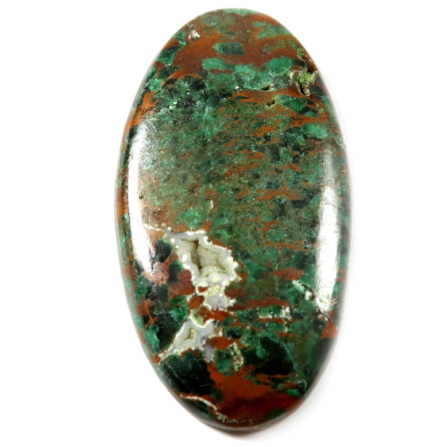 Goyal Exports Chrysocolla Gemstone Oval Natural Loose Cabochon 61.6ct JF66 (B07VKSB9DS) Amazon Price History, Amazon Price Tracker