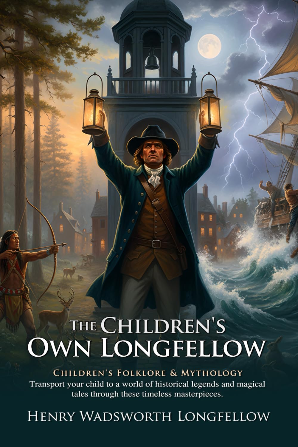 The Children's Own Longfellow: Legendary Tales of Courage in Melodic Verse: Classic American Poetry for Kids - Illustrated with Biography and Commentary