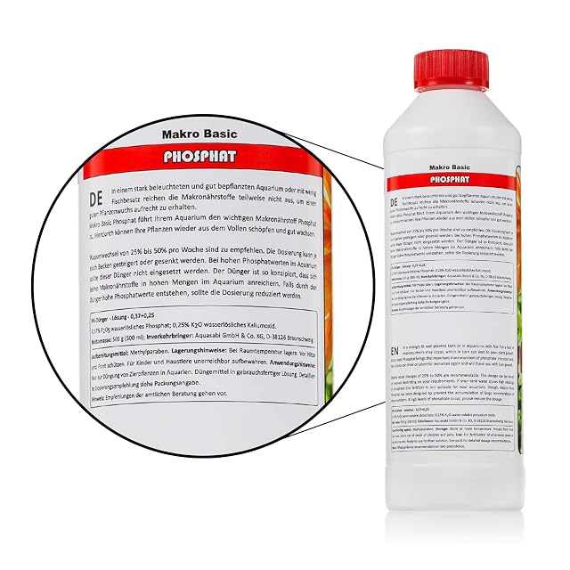 Foto 3 de 4 de Makro Basic - Fósforo para plantas acuáticas (500 ml)