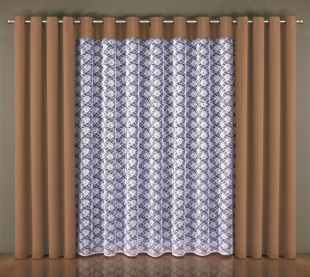 Adago - Juego de Cortinas y Cortinas para Sala de Estar, Dormitorio
