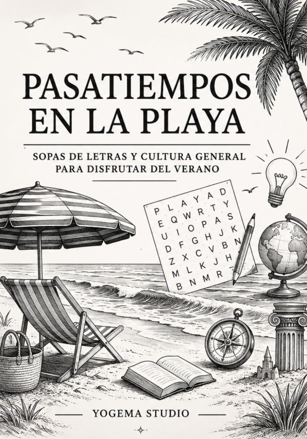 Pasatiempos Vacaciones: Pasatiempos, sopa de letras, culturilla general, vacaciones, desde la tumbona.