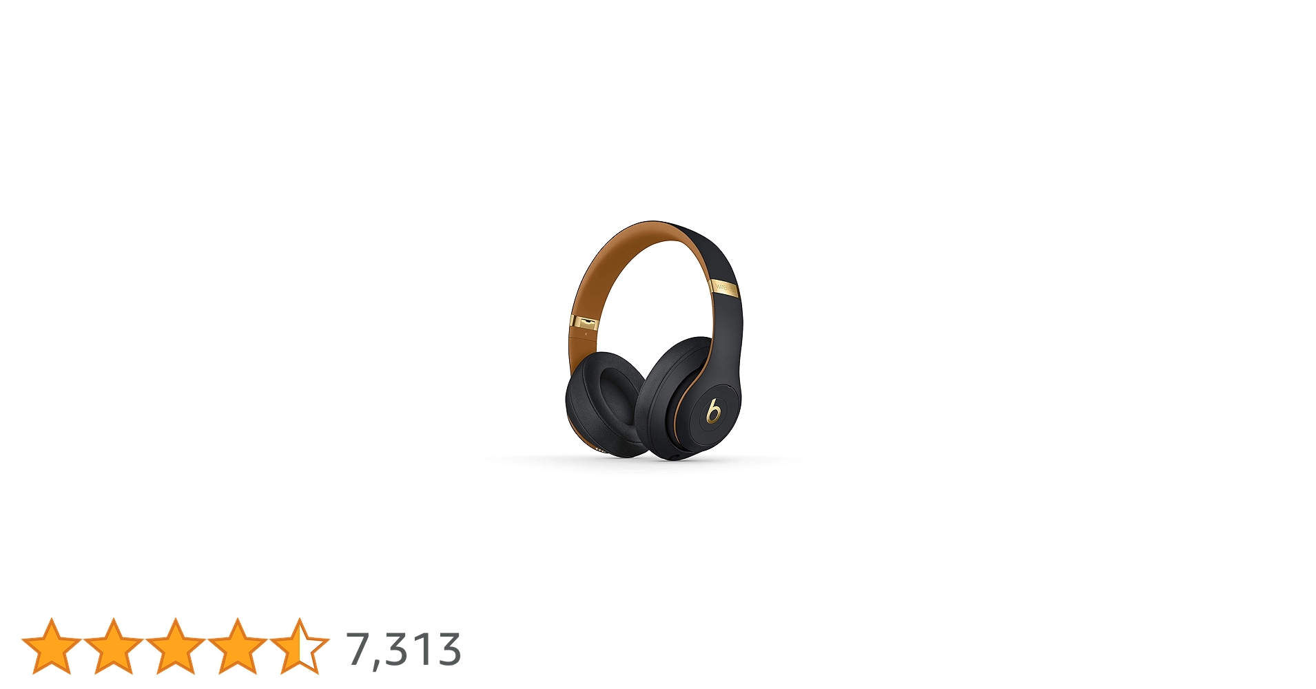 【美品】Beats Studio3 Wireless ミッドナイトブラック Beats Studio3 Wireless Bluetooth Headphones (Midnight Black