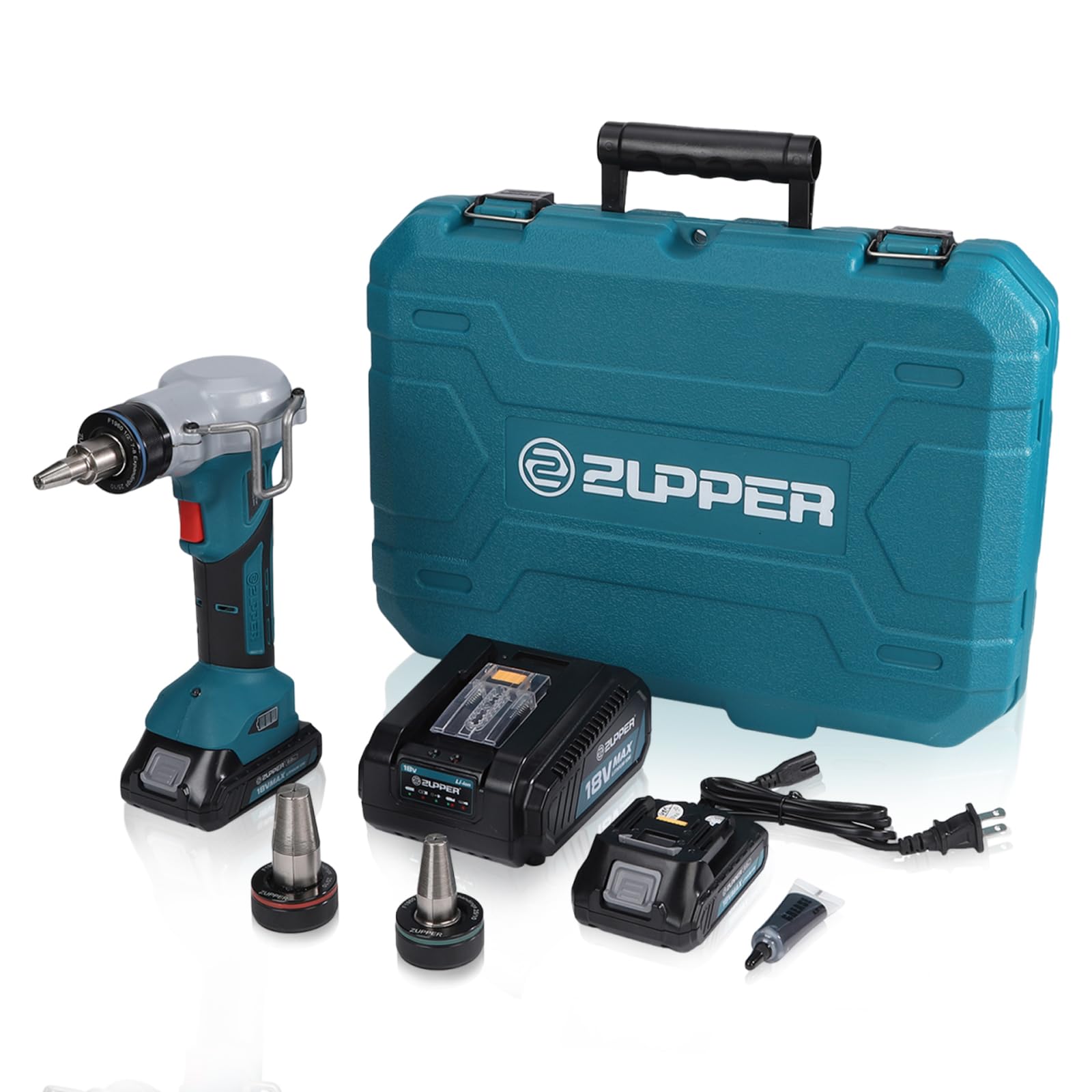 a_pexさま専用 ZUPPER 18V Pro PEX Expansion Tool Kits Set with 1/2