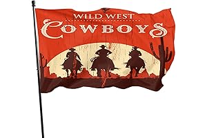 IBILIU Cowboys Flag 3x5 FT, for Proud Cowboy Pride