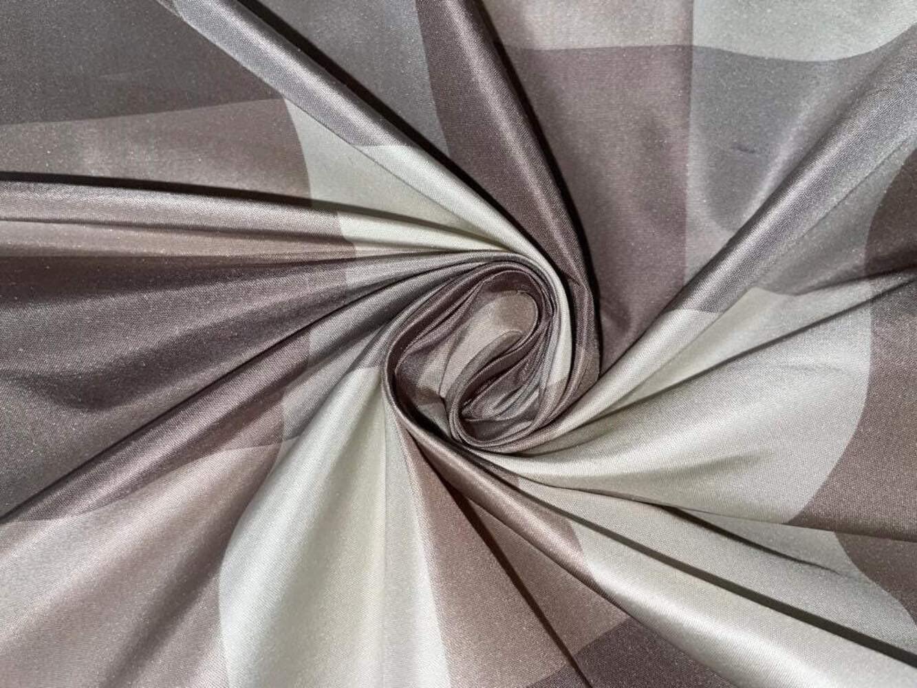 Tissu taffetas de soie rigide pour coudre volume robe soirée - 8