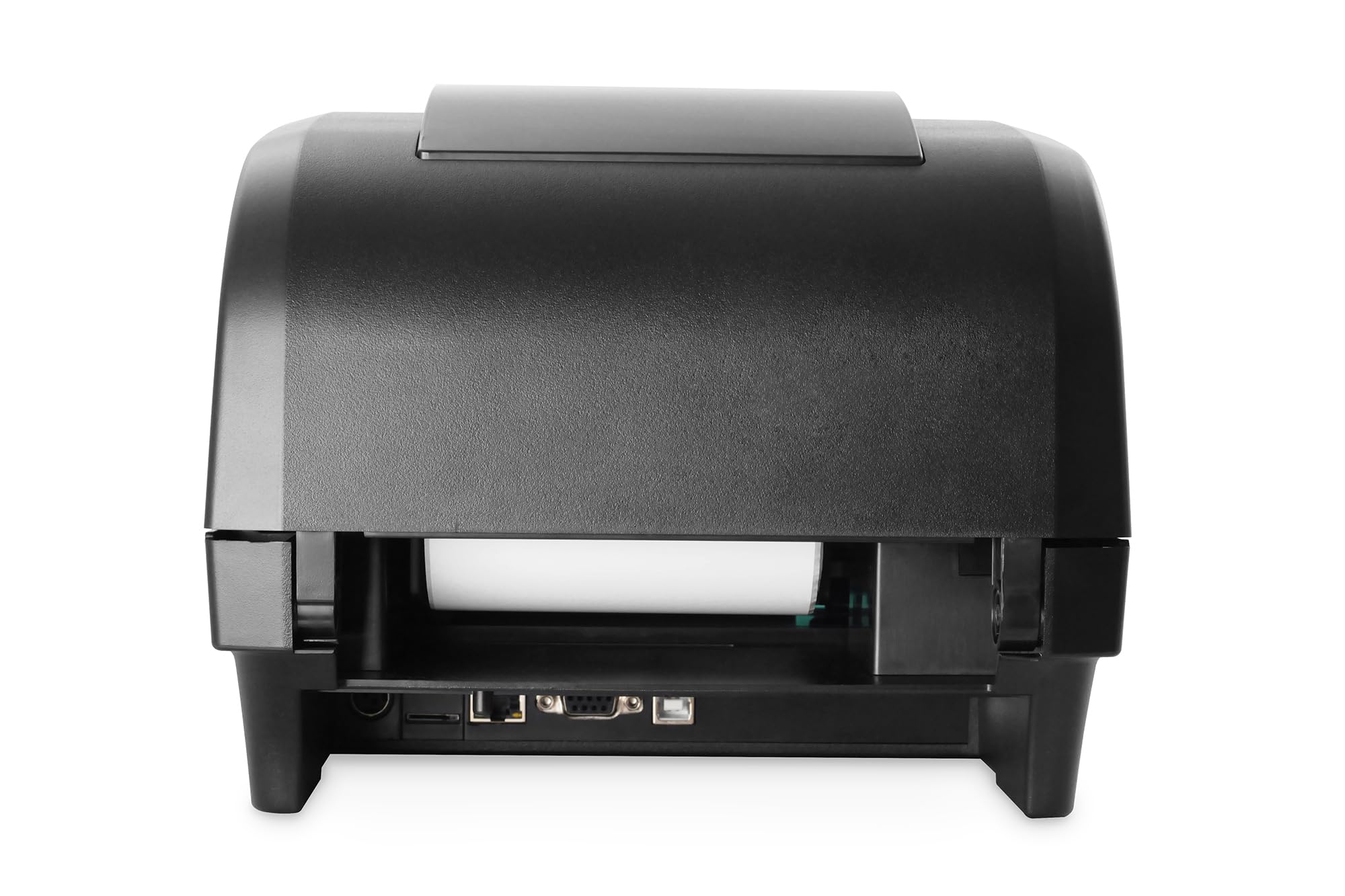 DIGITUS Stampante per etichette a trasferimento termico - 200 DPI - termica diretta - velocità di stampa 127 mm/s - porte USB 2.0, RS-232, Ethernet - lettore di schede SD