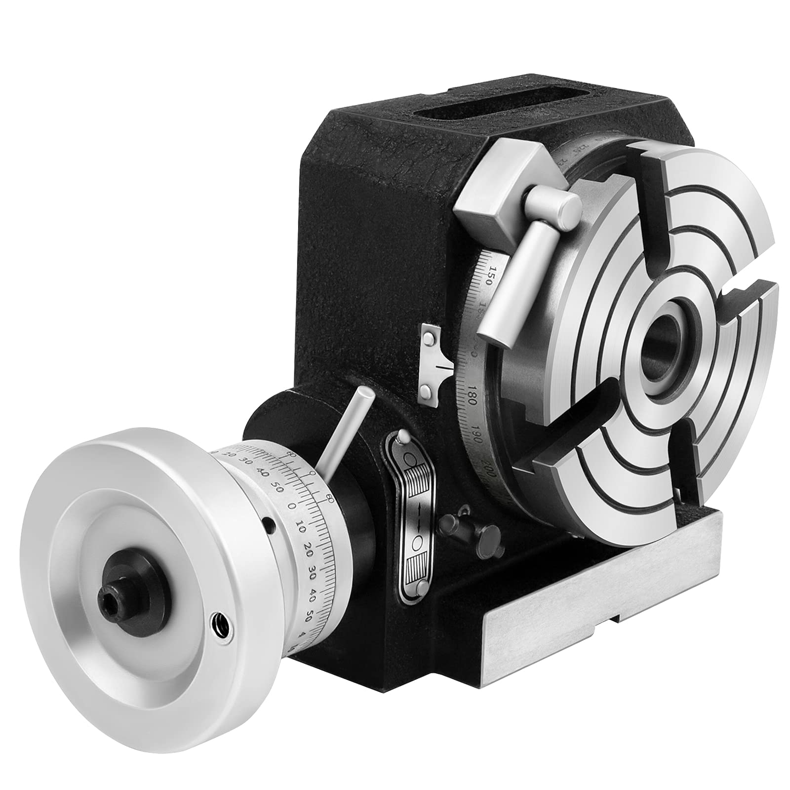 Buy Rotary Table 4inch (100mm) Horizontal Vertical Milling Table 4Slot